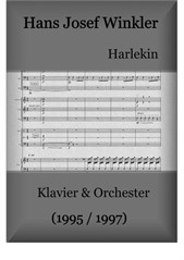 Harlekin für Klavier und Orchester