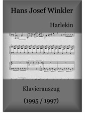 Harlekin für Klavier und Orchester (Klavierauszug)