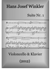 Suite Nr. 1 mit vier Tänzen (Duo mit Violoncello)