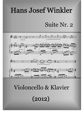 Suite Nr. 2 mit drei Tänzen (Duo mit Violoncello)