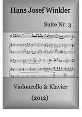Suite Nr.3 mit drei Tänzen (Duo mit Violoncello)