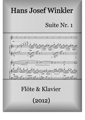 Suite Nr.1 mit vier Tänzen (Duo mit Flöte)