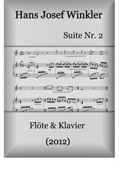 Suite Nr.2 mit drei Tänzen (Duo mit Flöte)