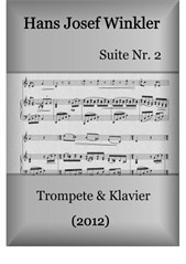 Suite Nr.2 mit drei Tänzen (Duo mit Trompete)