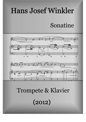 Sonatine (2012) für Trompete und Klavier