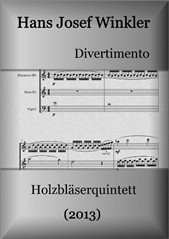 Divertimento (2013) für Holzbläserquintett