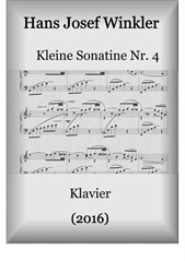 Kleine Sonatine Nr. 4 (2016)